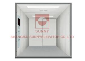 Wholesale 10000kg 1m/S Vertical Hydraulic Cargo Lift Stainless Steel Frame Structure from china suppliers