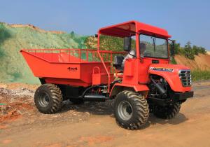 Wholesale All Terrain Farm Dump Truck Oil Palm Transcar 2 Ton Capacity Articulated Chassis from china suppliers