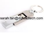China OEM Free Company LOGO Printed Promotional Gift Metal Rotator USB Flash