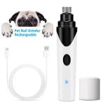 Rechargeable Pet Nail Tools / Electric Nail Grinder With Super Mute Motor