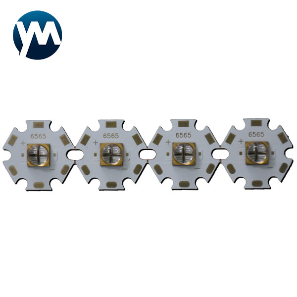 UV LED SMD Chip 6565 10W UV LED Curing 20mm Hexagonal Plate LED Flashlight