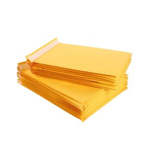 Wholesale Shock Proof And Impact Proof Yellow Kraft Bubble Bags For Mailing Packing from china suppliers