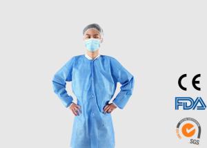 Wholesale Non Woven Disposable Visitor Coats Lightweight For Medical Laboratory from china suppliers
