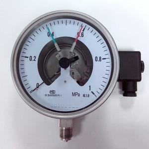 Wholesale 1 MPa KL 1.0 Bottom Mount Pressure Gauges 160mm Glass Pressure Gauge from china suppliers