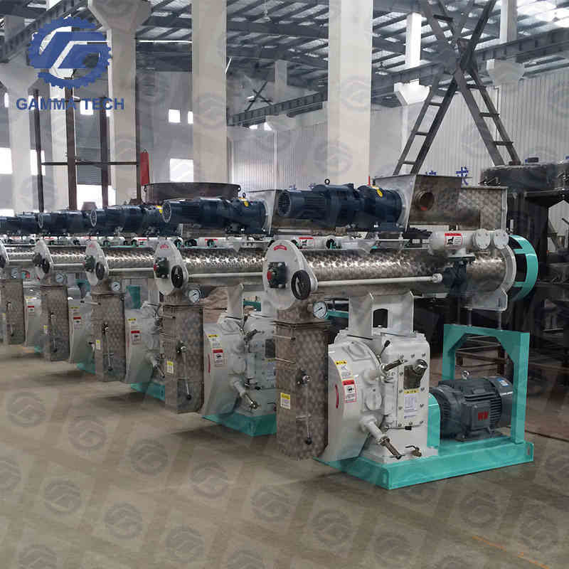 3tph 12tph SKF Bearing Chicken Feed Production Machine For Poultry Food Equipment