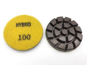 Wholesale Wet dry Hybrid diamond grinding and polishing discs resin bond for concrete Long-life from china suppliers