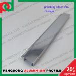Aluminium Profiles Polishing Decorative Edging Tile Trim Popular Silver And Gold