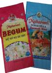 Colorful Printed Woven Rice Bags , Recycled Woven Polypropylene Bags Light