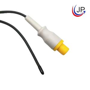 China CE Medical Temperature Sensor 2.252K 10K Mindray Series Aviation Plug For Human Body Cavity on sale
