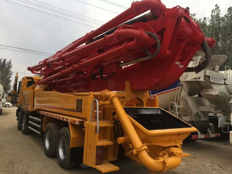 46 Meter Used Putzmeister Concrete Pump Second Construction Equipment