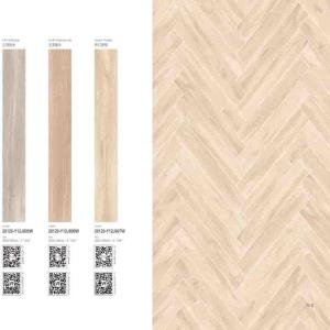 Wholesale 8mm Thickness Wood Effect Bathroom Tiles Outdoor Porcelain Wood Tile Lappato Surface from china suppliers