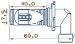 CREE-XTE*6 9005 Fog Lamp