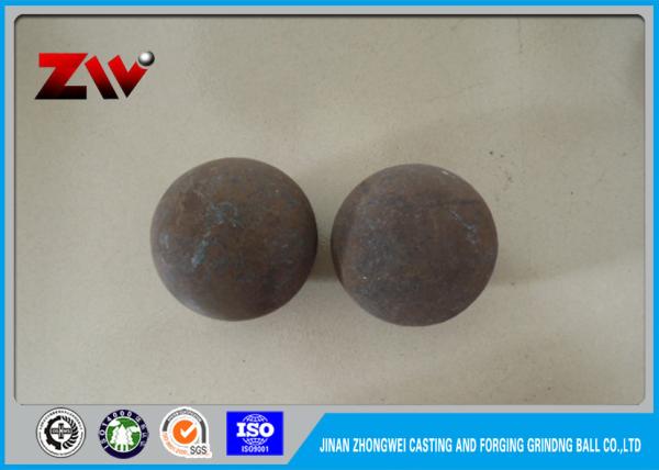 Automatic Hot rolling Forged Grinding Balls , Air Hammer Forged Steel Grinding