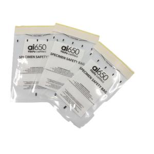 Wholesale Eco Friendly Lab Use Clear Plastic Specimen Biohazard Bags 3 Walls from china suppliers