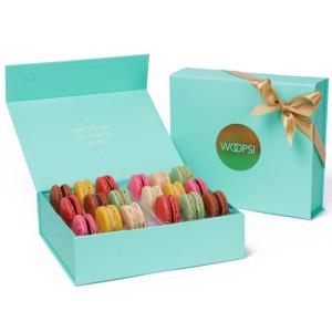 Wholesale Waterproof Gloss Varnishing Food Packaging Box For Macaron from china suppliers