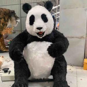 Wholesale Lifelike Realistic Animatronic Animals Panda Family For Theme Park from china suppliers