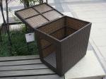 Outdoor Garden Wicker Pet Bed Comfortable Pet House For Dog / Cat