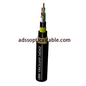 Wholesale ADSS All Dielectric Self Supporting Aerial Cable GYFTCY83 Anti Rodent Application from china suppliers