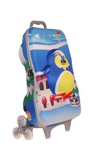 Wholesale Funny Rolling Kids Hard Case Luggage For School / Travel / Trip NHL002 from china suppliers