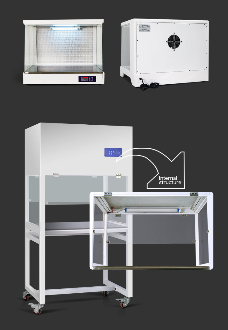 Class100 Lab Laminar Air Flow Cabinet 220v Horizontal Laminar Flow
