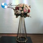 New custom pink artificial flower ball arrangement for wedding decoration