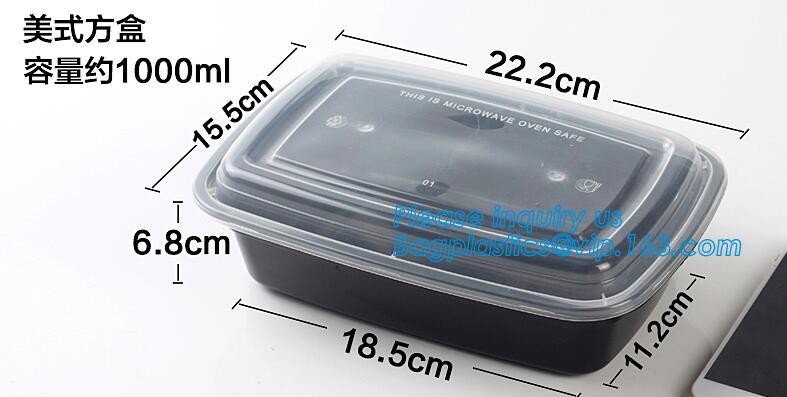 Factory Direct Lid Plastic Lunch Box Clear Food Container,Keep Fresh Crisper Food Box,Fresh Boxpp packaging disposable c