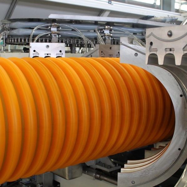 Excellent Performance Double Layer Corrugated Pipe Production Line Pipe Forming