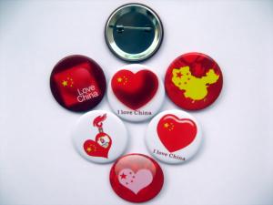 Wholesale Colorful Flowers Tinplate Pins Buttons Badges from china suppliers
