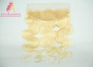 Wholesale Raw Virgin Hair 613 Blonde Hair Weave Lace Frontal Body Wave 13*4 Hair Frontal from china suppliers