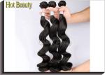 Hot Beauty Peruvian Natural Wave Virgin Human Hair Extensions For Women