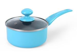 Wholesale Multi Colored SGS Forged Aluminum 14cm Aluminum Milk Pan from china suppliers
