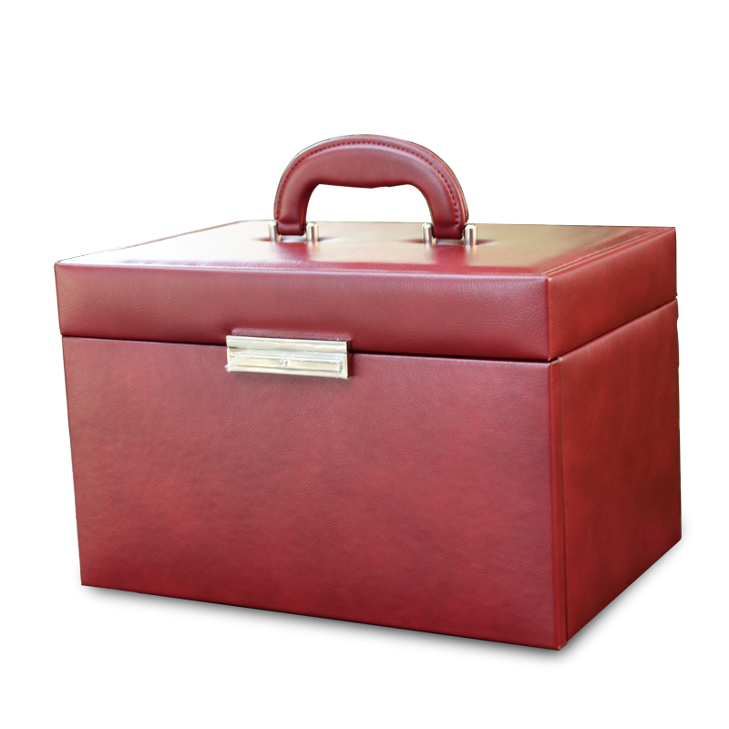Gift Packaging All In One Jewellery Box , Portable Luxury Travel Jewelry Case