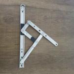 304 Stainless Steel Circular Groove Top Hung Friction Hinge For Aluminum Window