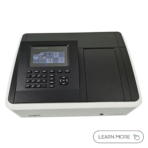 Basic Error ±2%FS 4.3 inch Color LCD Screen Bench Turbidity Meter with LED Light Source