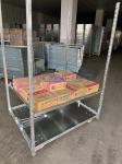 Metal plate Danish trolley hot dip galvanized nursery special trolley