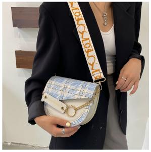 Wholesale 2 Colors Long Strip PU Ladies Bags Luxury Bags Women Handbags Trends Latest Elegant from china suppliers
