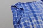 Fashion Style Blue Color Plus Size Long Dresses With V Neck Soft Feeling