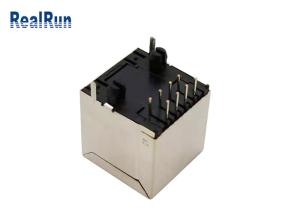 Wholesale Phosphor Bronze PA46 Modular RJ45 Connector Single Port 125VAC from china suppliers