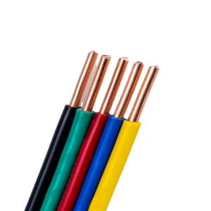Wholesale 99.9% Pure Copper Conductor Insulated BVR Electrical Wires for Optimal Performance from china suppliers