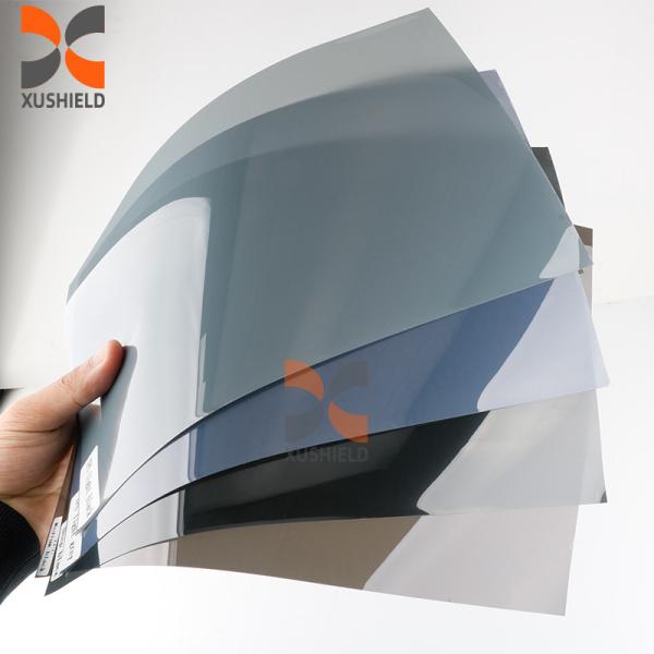 XUSHIELD High Quality TPH TPU Car Headlight Tint Film Light Black Smoke Black