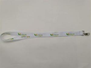 Wholesale Fashion Colorful Soft Key Neck Woven Polyester Lanyard Both Sides Printing from china suppliers