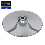 Chrome Bar Stools Accessories Plated Color Round Swivel Chair Base 300mm 380mm