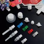 Factory Wholesale Liquid Food Packaging Juice PE Plastic Screw On Spout And Cap