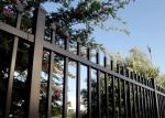 Diplomat steel 2100high road steel garrison fence Panels for wrought iron fence