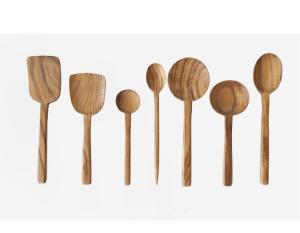 Wholesale Japanese Style Kitchen Wooden Utensils Creative Combined Teak Wood Cooking Utensils from china suppliers