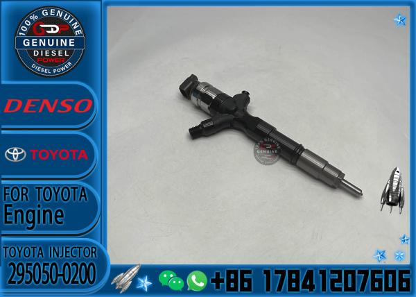 Genuine New Diesel Fuel Injector 295050-0460 295050-0200 For Toyata Car 23670