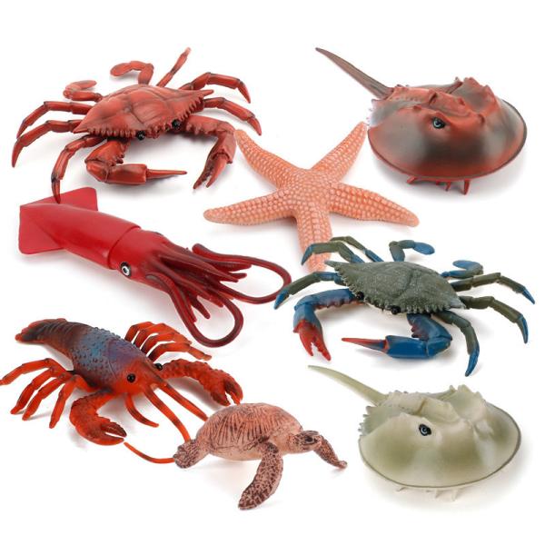 Sea Animal Figure for Fine Motor Skills Educational Benefits 3 Inches Theme Sea