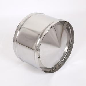Wholesale Heat Resistance Wood Stove Through Wall Kit , Wood Stove Smoke Pipe Sets Easily Cleaned from china suppliers
