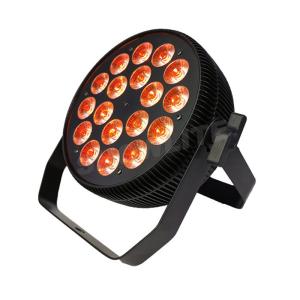 Wholesale RGBWA 18*15W 5 In 1 LED Par Wash Lights For Wedding / Concert OEM&amp;ODM LED Par Can Wash Light LED Flat Slim Par Light from china suppliers