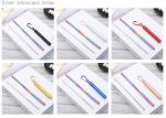 Durable Kitchen Household Items Telescopic Stainless Steel Straws Three Section